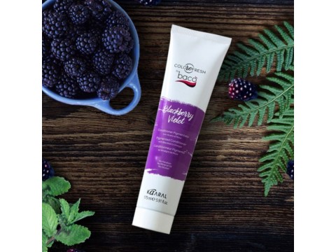 KAARAL COLOREFRESH BLACKBERRY VIOLET dažantysis kondicionierius kasdienei plaukų priežiūrai 'VIOLETINĖ GERVUOGĖ, 175 ml KAARAL COLOREFRESH BLACKBERRY VIOLET dažantysis kondicionierius kasdienei plaukų priežiūrai 'VIOLETINĖ GERVUOGĖ, 175 ml